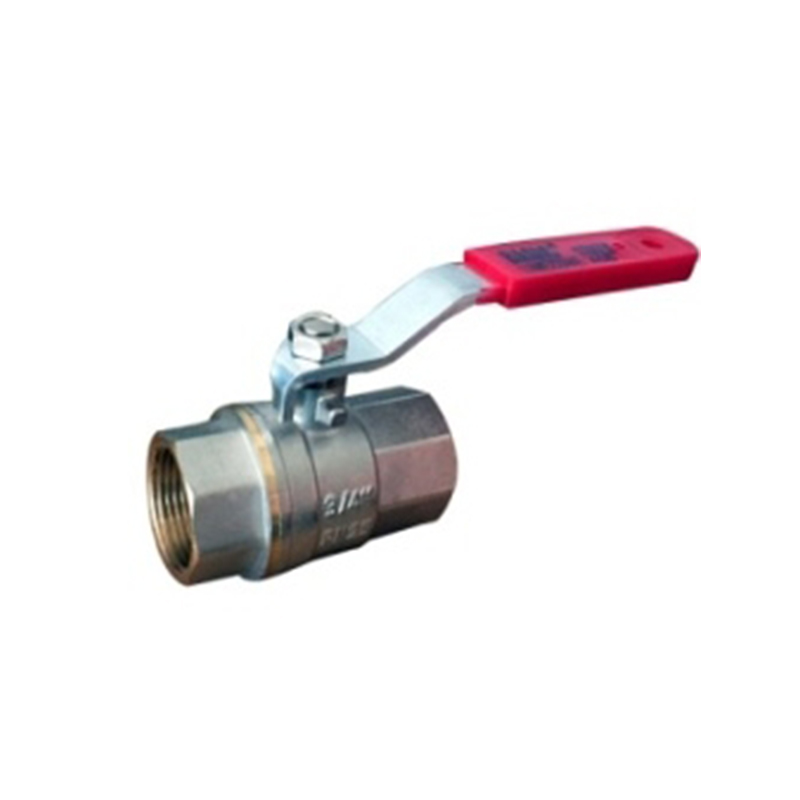 Series SM007E Iron Ball Brass Stem F/F Screwed Bspp Nickel Plated Body Brass Ball Valves