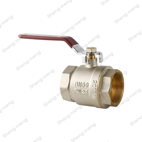 Series SM021A Steel Lever Handle Screwed BSPP Nickel Plated Body Full Bore CE Approved Brass Ball Valves F/F