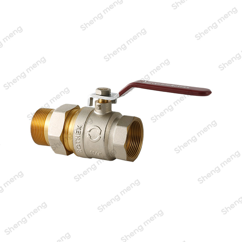 Series SM021C Steel Lever Handle Flexiable Connector Brass Ball Valves