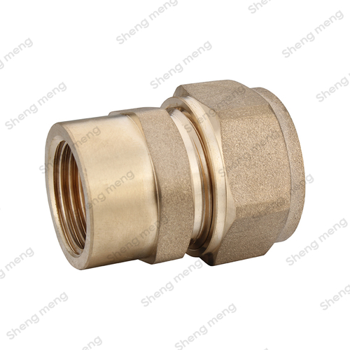 SMG020 Female Straight Brass Color Brass Fittings 