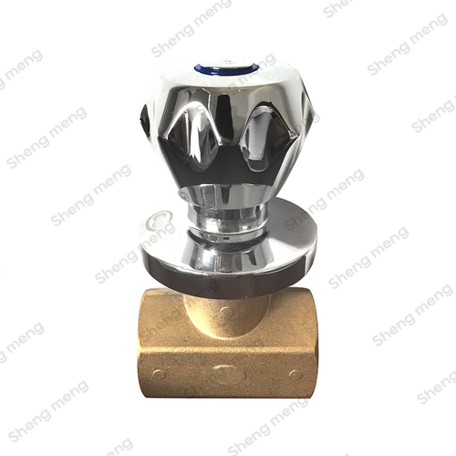 SMC012 Prime Stop Cock Brass Chrome Plated | Concealed Valve 3/4 Inch Bathroom Tap