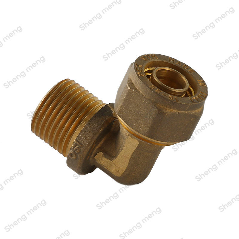 SMG013 PEX Male elbow Brass fittings
